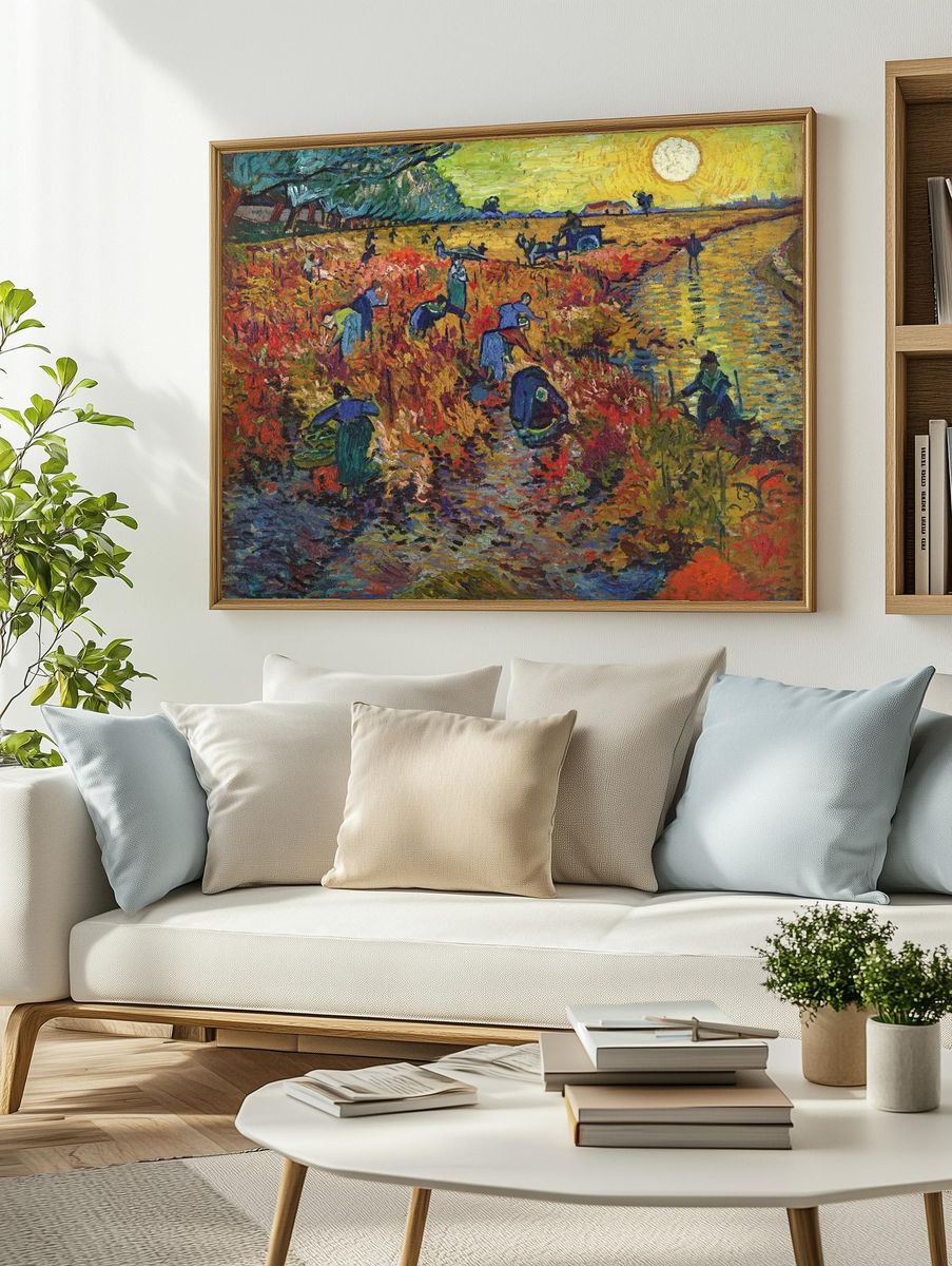 Vincent van Gogh 's Red. — room view 2