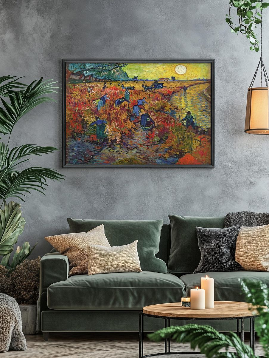 Vincent van Gogh 's Red. — room view 4