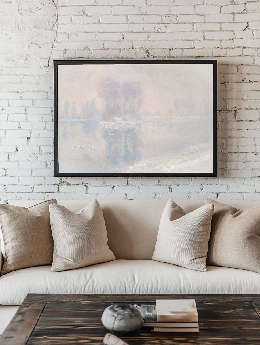 Ice Floes (1893) Claude Monet. room preview