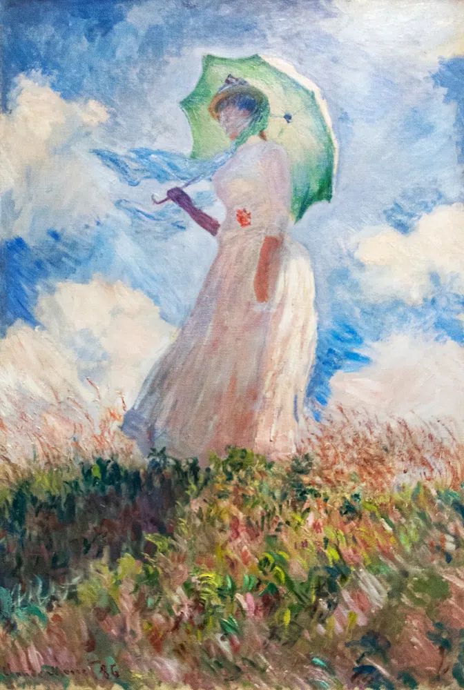 Claude Monet 's Suzanne Hoschedé. poster detail