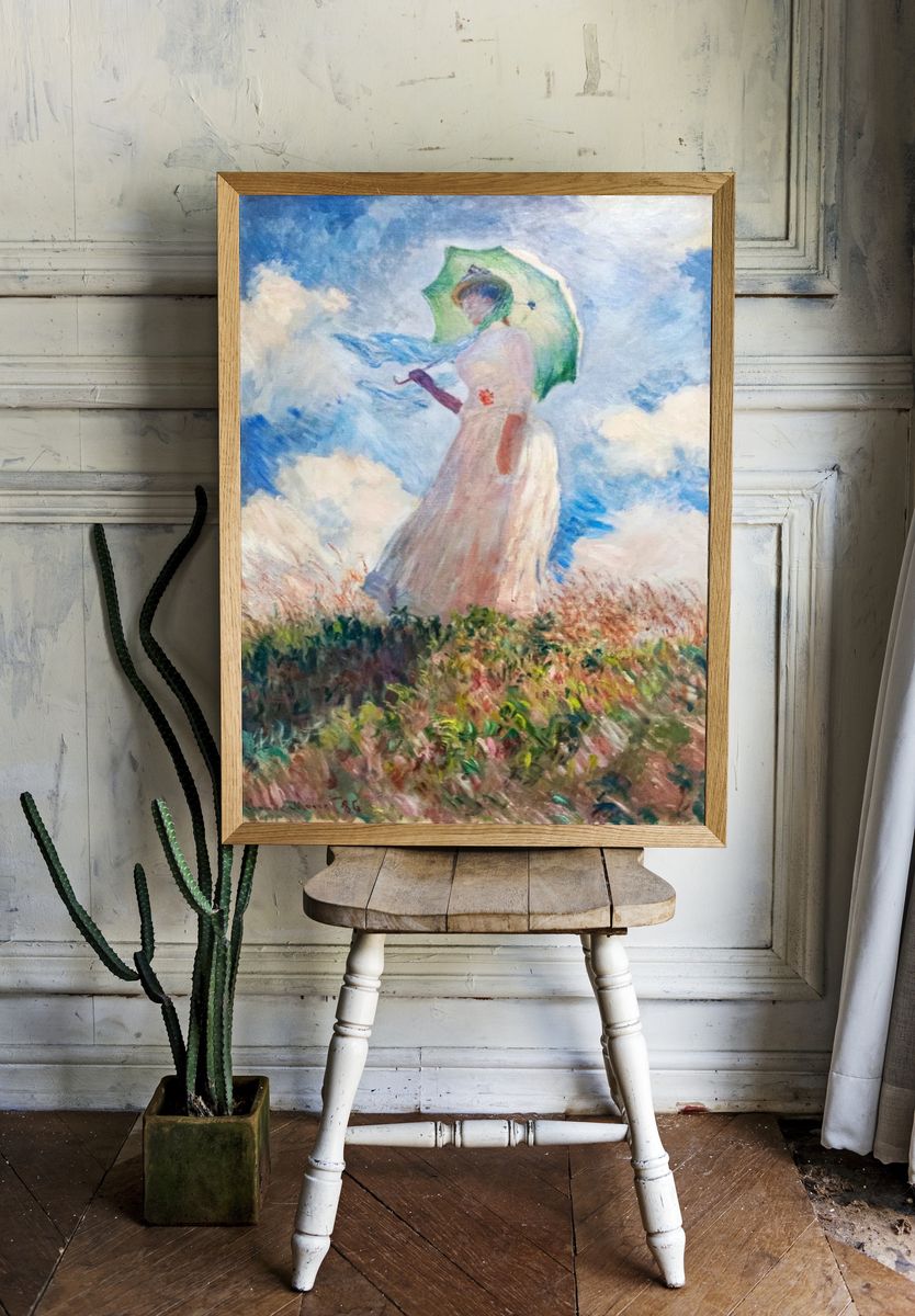 Claude Monet 's Suzanne Hoschedé. room preview