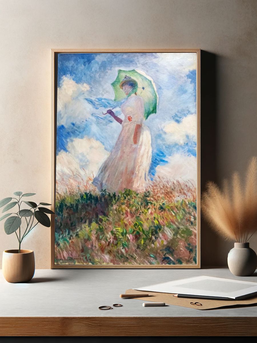 Claude Monet 's Suzanne Hoschedé. — room view 2