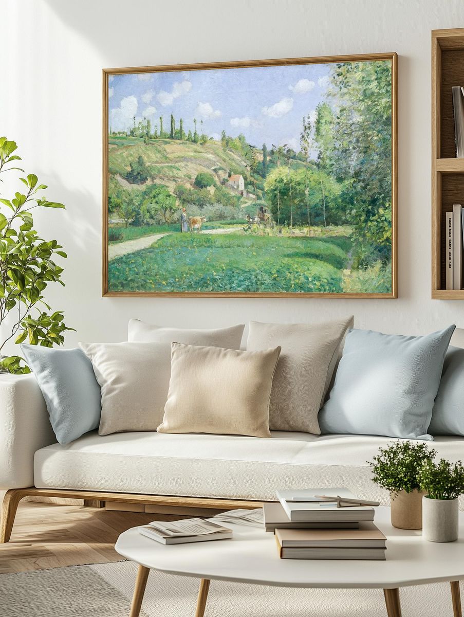 Cowherd Valhermeil, Auvers-sur-Oise (1874) Camille. — room view 2