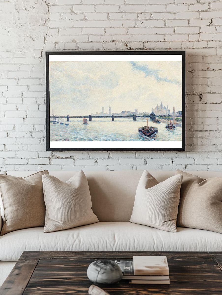Charing Cross Bridge, London (1890). — room view 1
