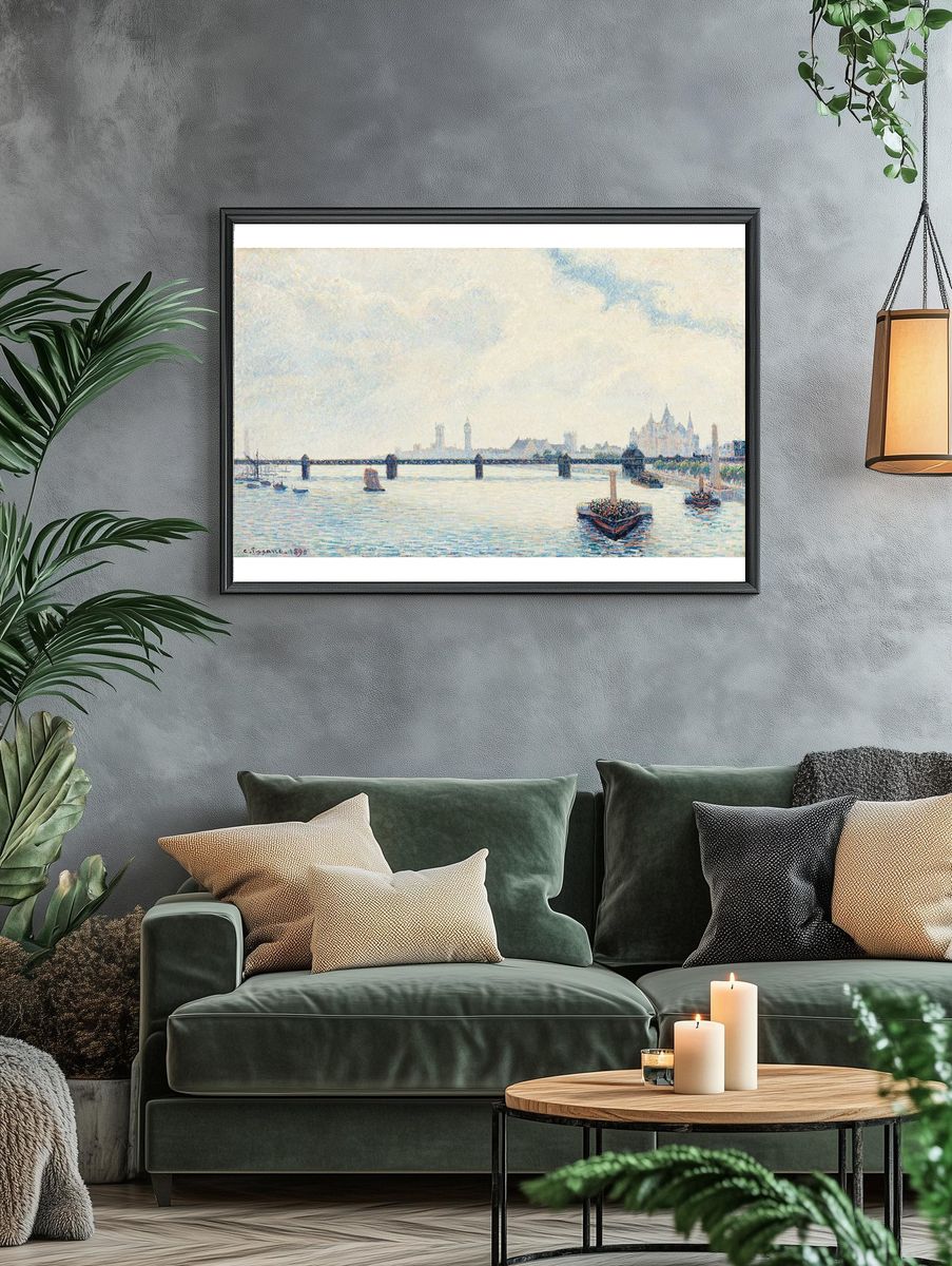 Charing Cross Bridge, London (1890). — room view 4