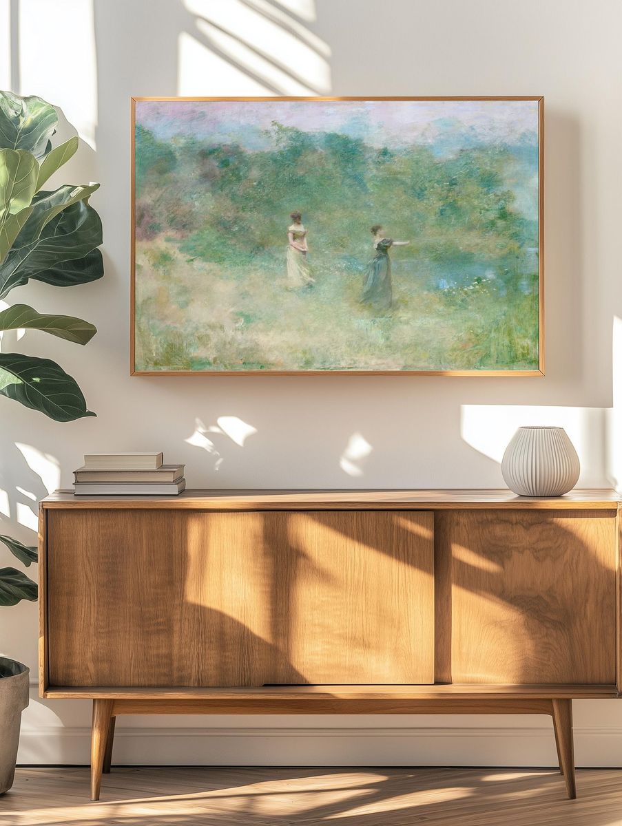 Summer (1890) vintage painting Thomas. — room view 3