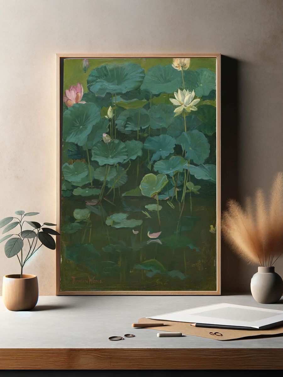 Buddha's Flowers: Lotus, Tokyo (1894). — room view 2