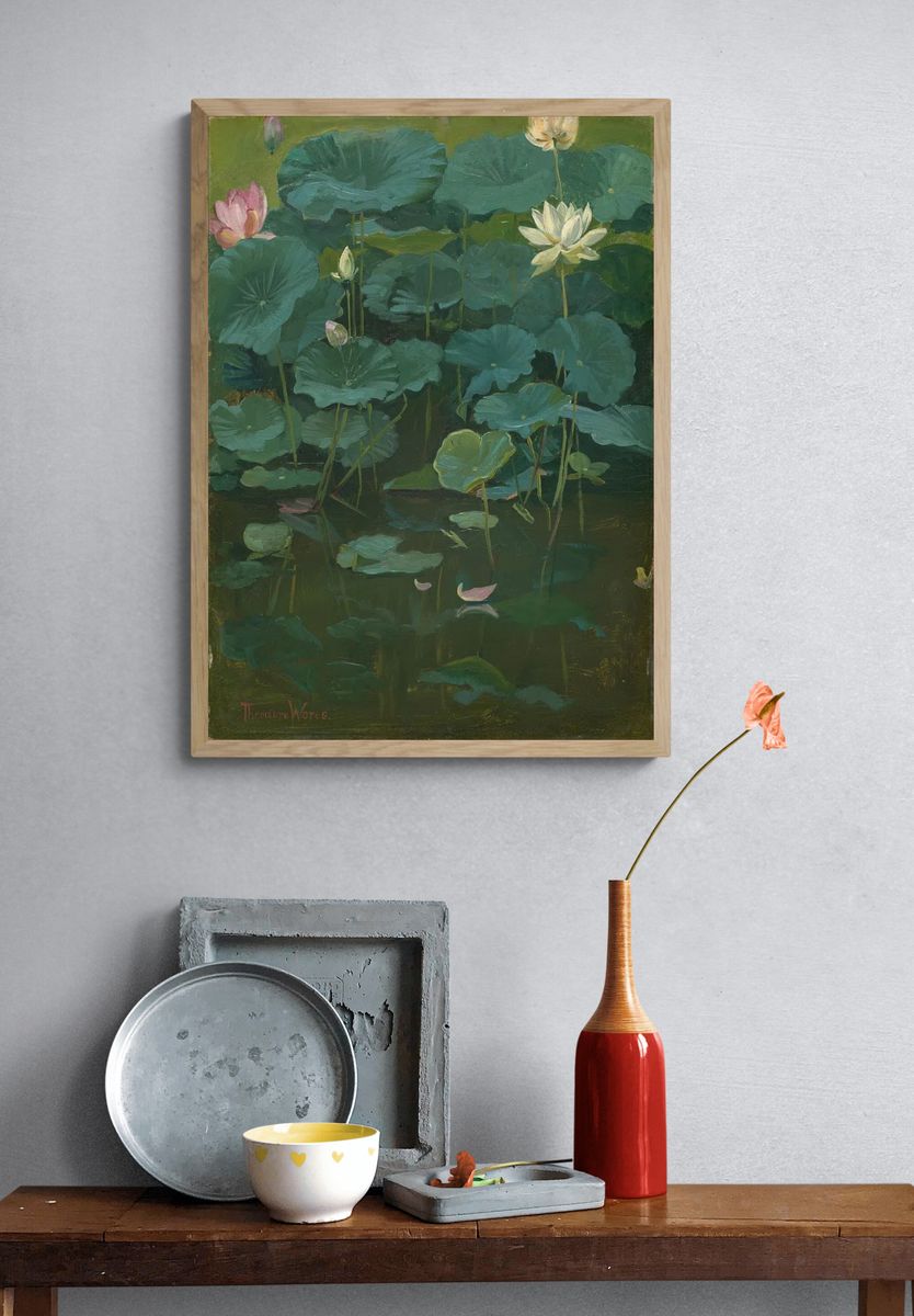 Buddha's Flowers: Lotus, Tokyo (1894). — room view 3