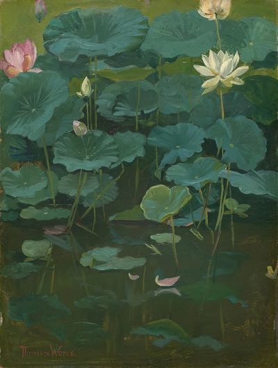 Buddha's Flowers: Lotus, Tokyo (1894). poster