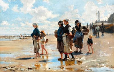 En route pour la pêche.