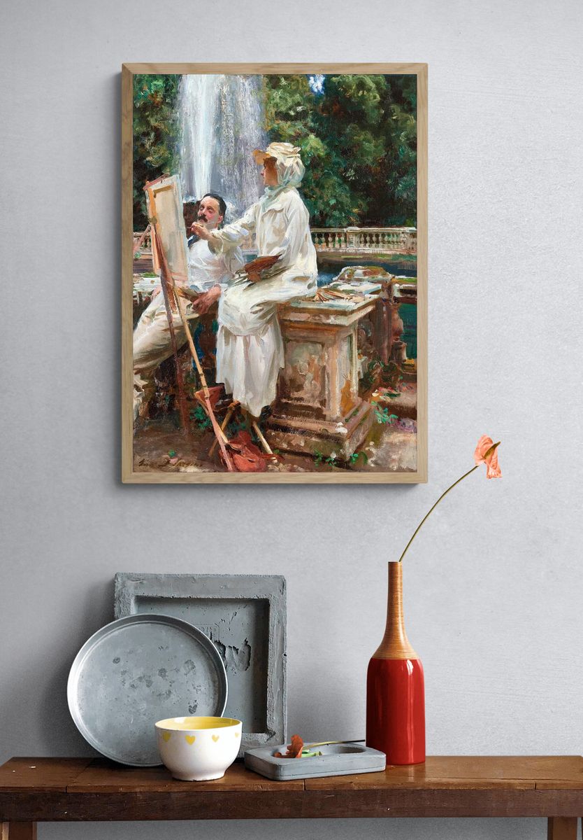 Fountain, Villa Torlonia, Frascati, Italy. — room view 3