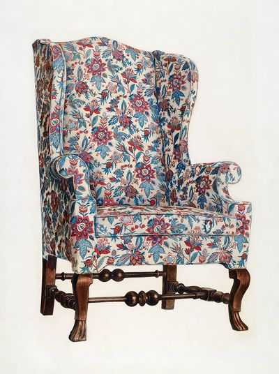 Wing Chair (1941) Rolland Livingstone.
