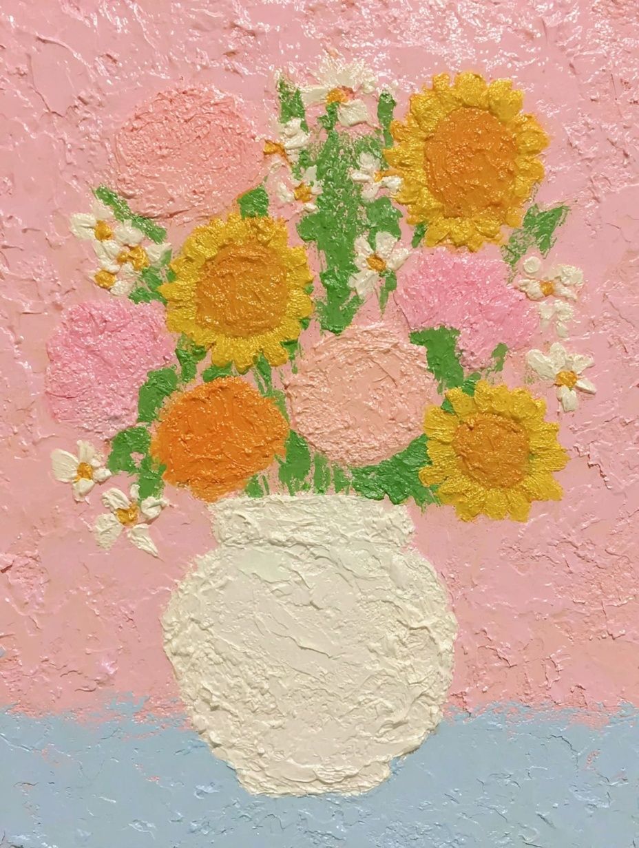 Floral Bouquet — Illustration Print. poster — illustration art