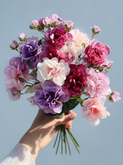 Pastel Flower Bouquet Photography Poster. poster print