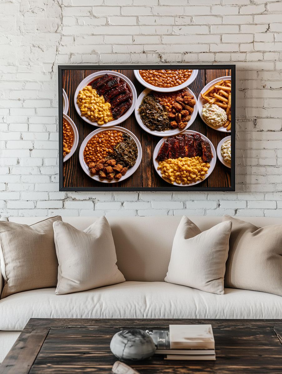 Soul Food Feast Photography Poster. room preview