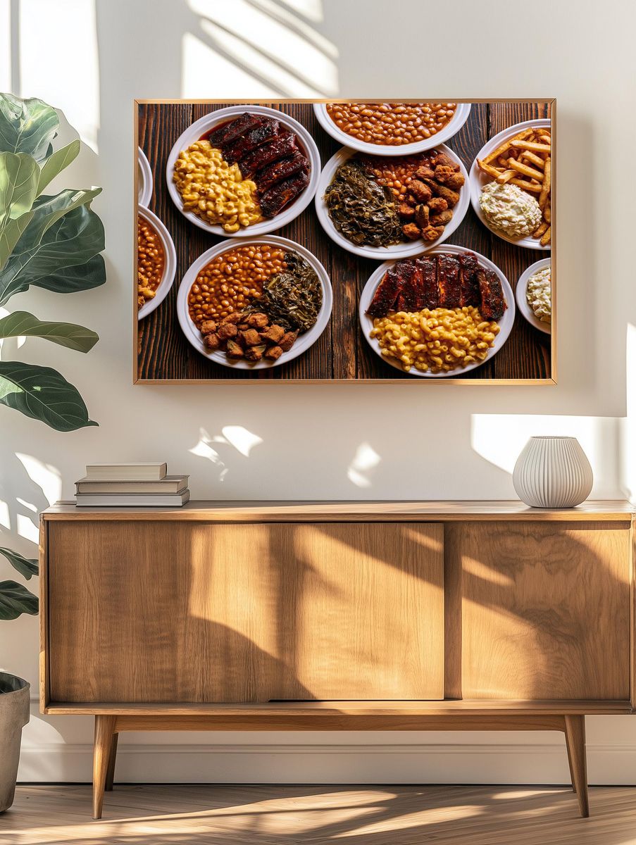 Soul Food Feast Photography Poster. — room view 3