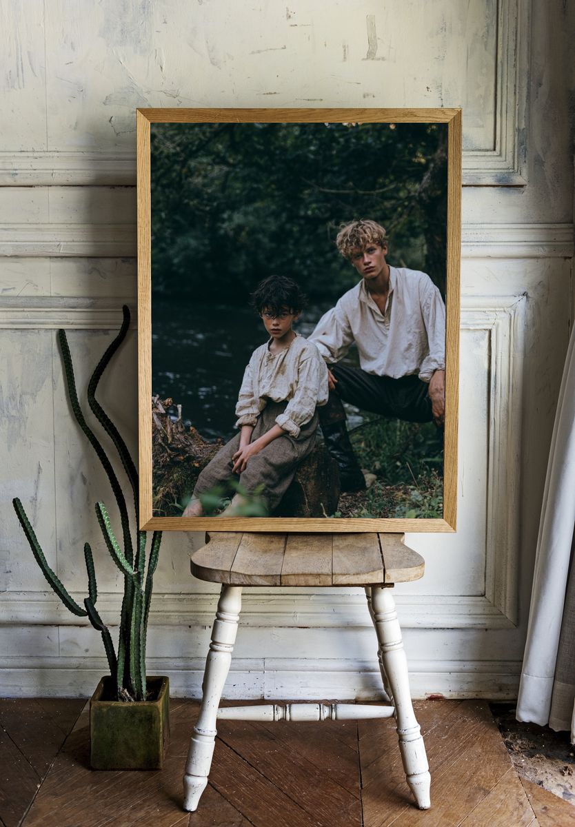 Forest Portrait Photography Poster. room preview