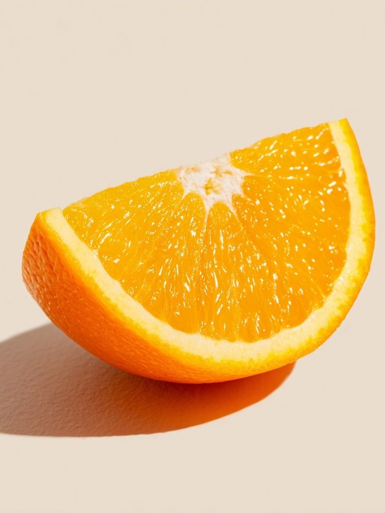 Fresh Orange Slice — Food Print. poster — food-drink art