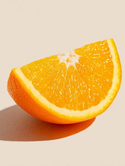 Fresh Orange Slice — Food Print.
