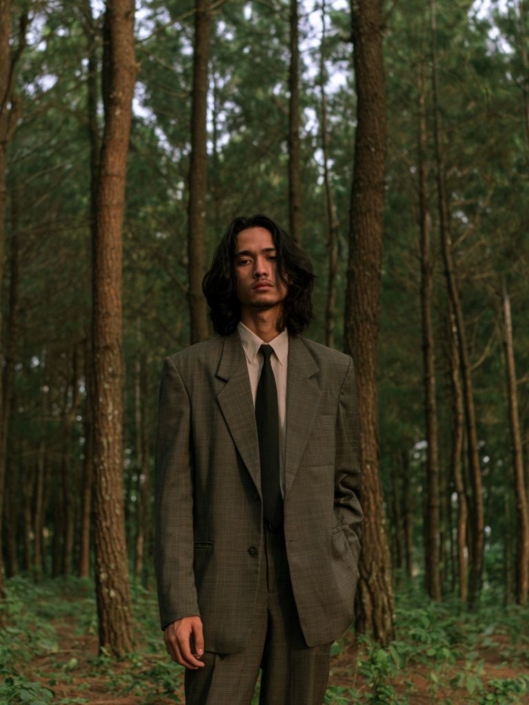 Forest Portrait Photography Poster. poster — photography art
