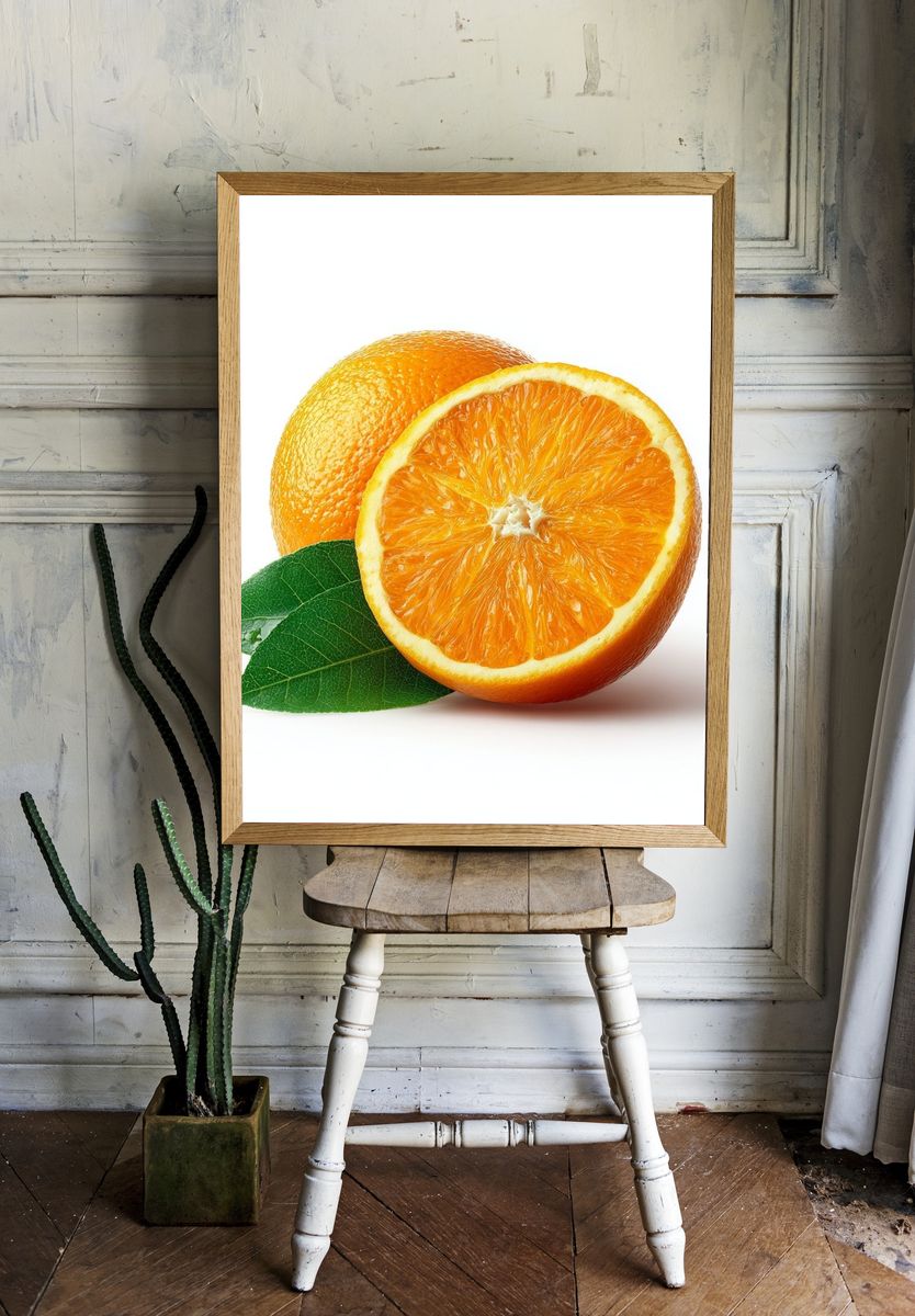 Fresh Orange — Food Print. room preview
