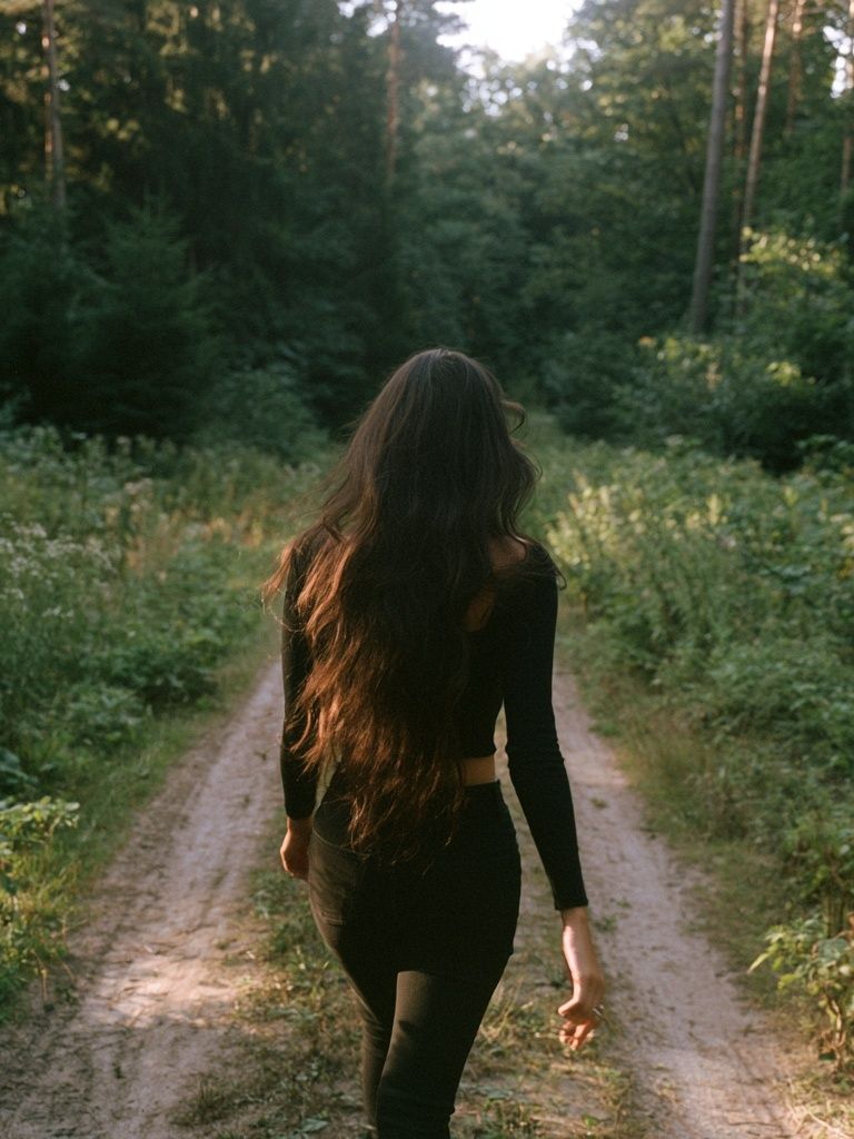 Forest Walk Photography Poster. poster detail