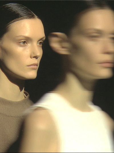 Blurred Fashion Portrait Poster.