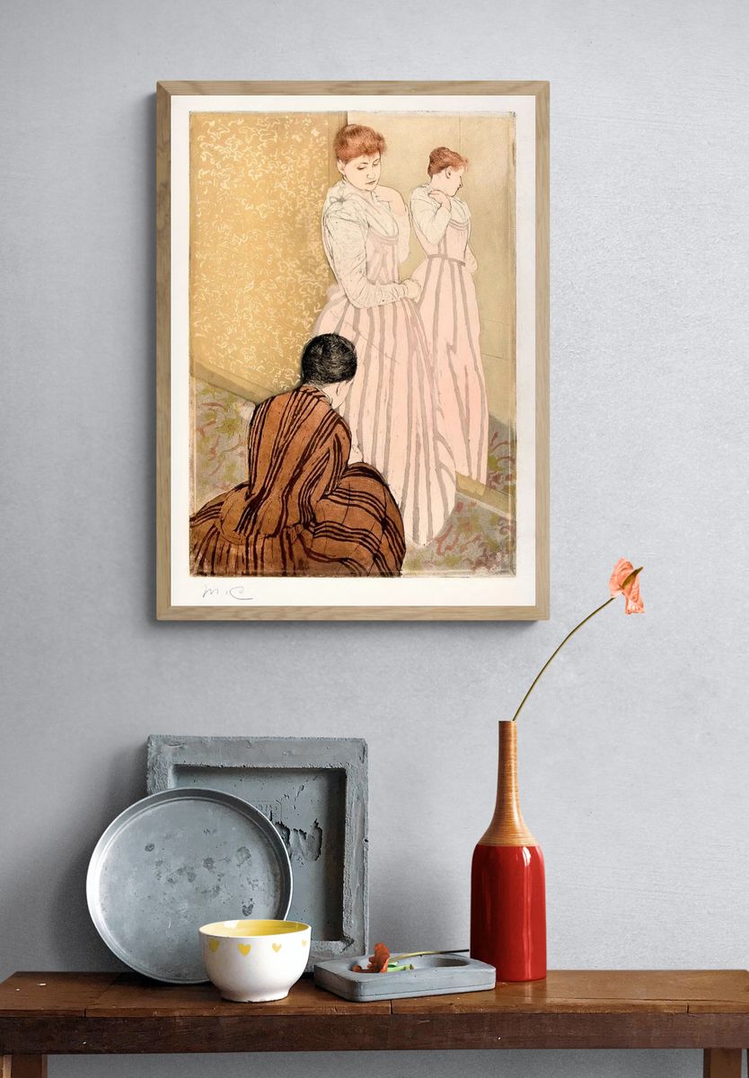 Fashion Reflection — Vintage Print. — room view 3