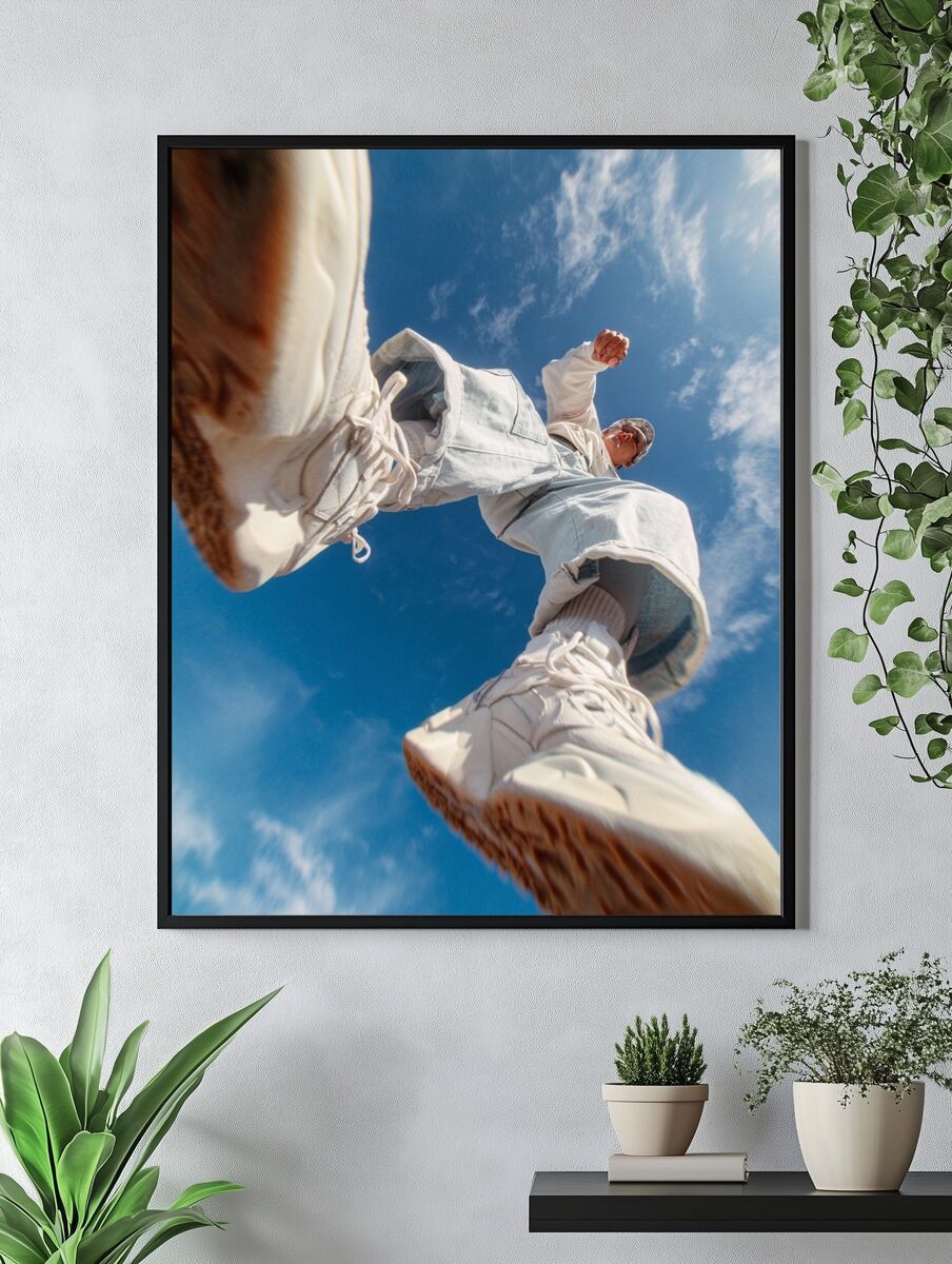 Street Style Sneakers — Fashion Print. — room view 4