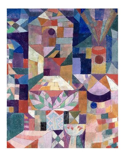 Geometric Abstract Art Poster. poster print