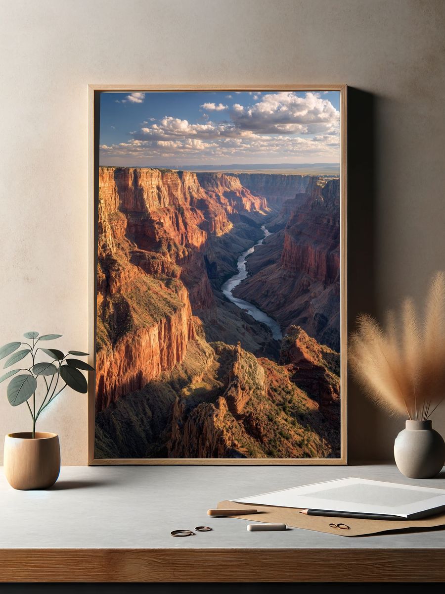 Grand Canyon Landscape Poster. — room view 2