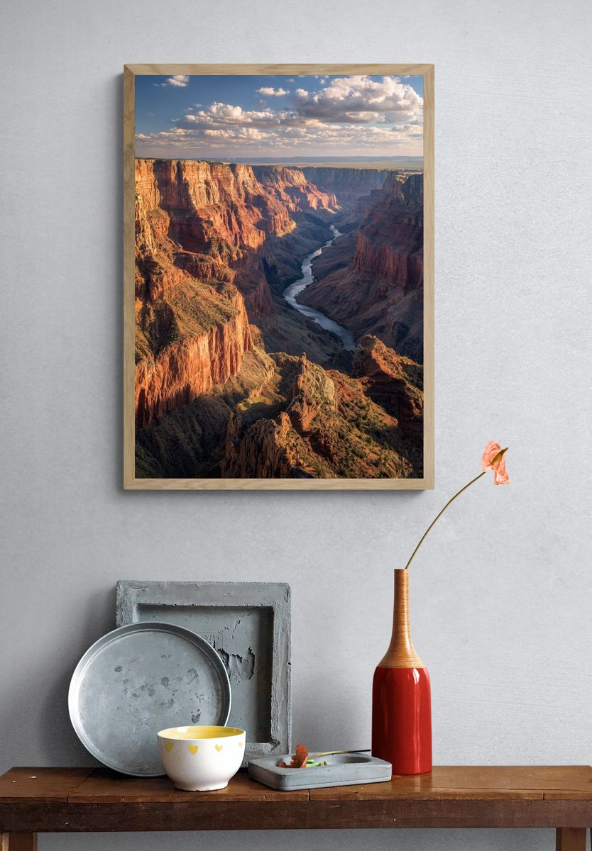 Grand Canyon Landscape Poster. — room view 3