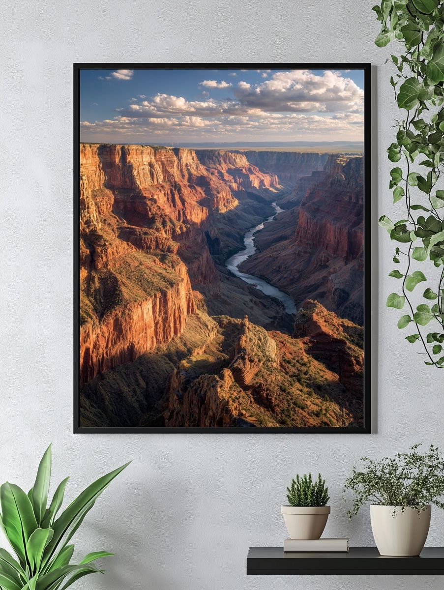 Grand Canyon Landscape Poster. — room view 4