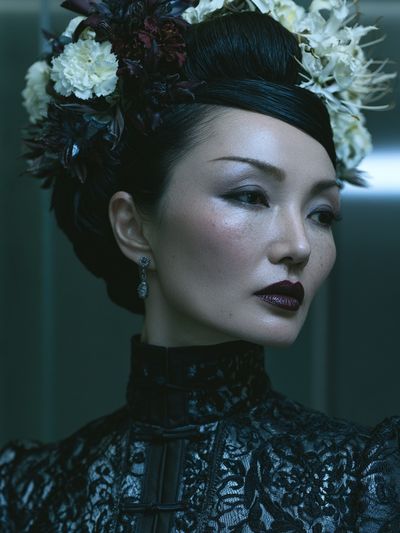 Geisha Portrait Photography Poster. poster