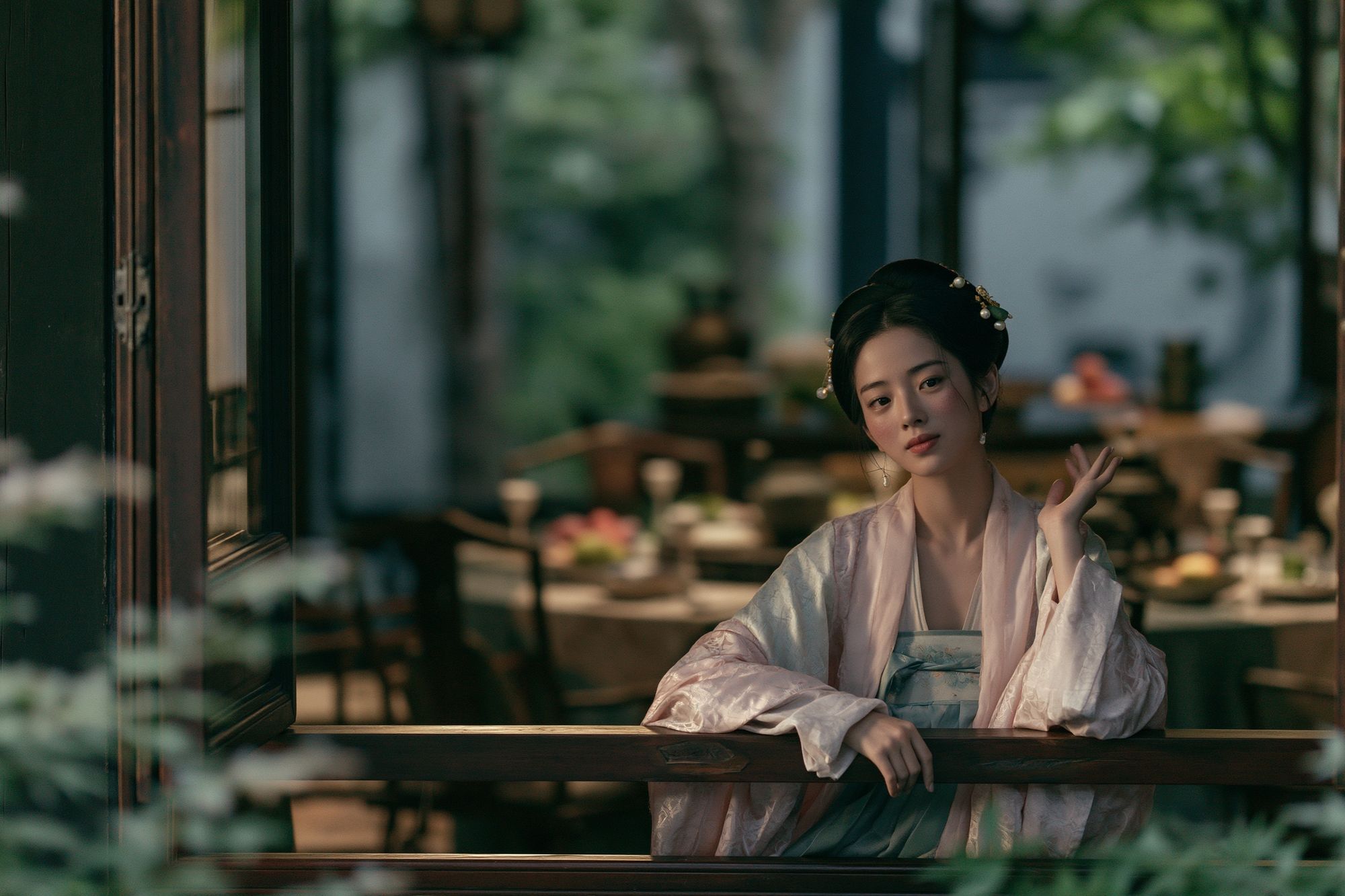 Elegant Geisha Portrait Print. poster — photography art