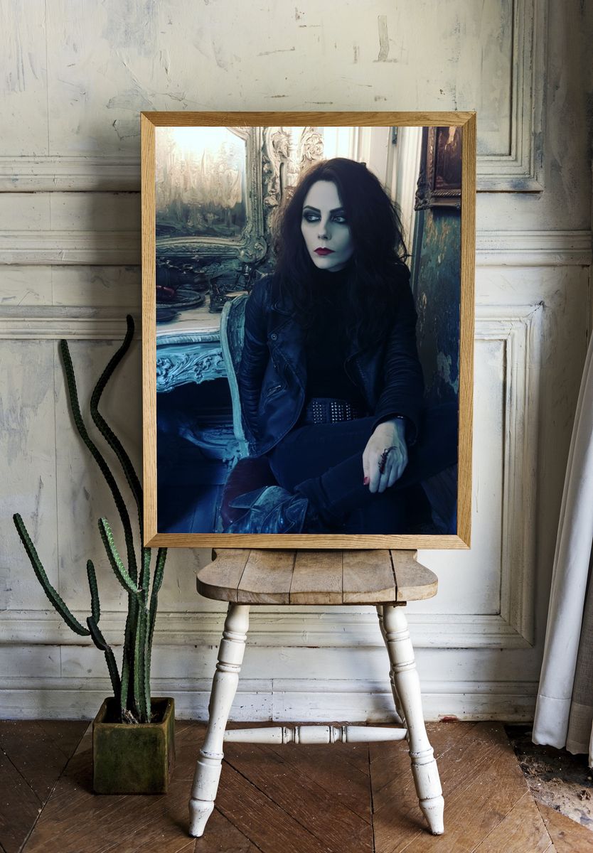 Gothic Portrait — Fine-Art Print. room preview