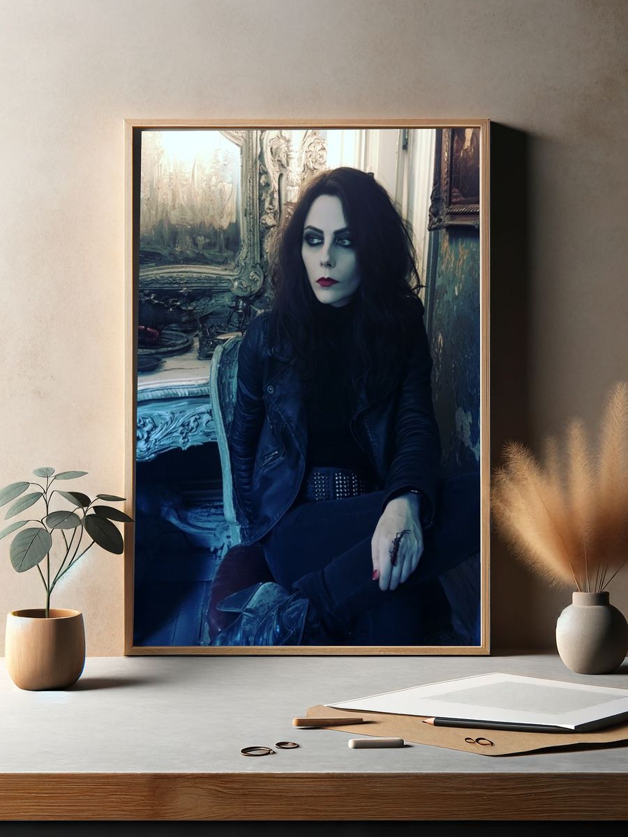 Gothic Portrait — Fine-Art Print. — room view 2