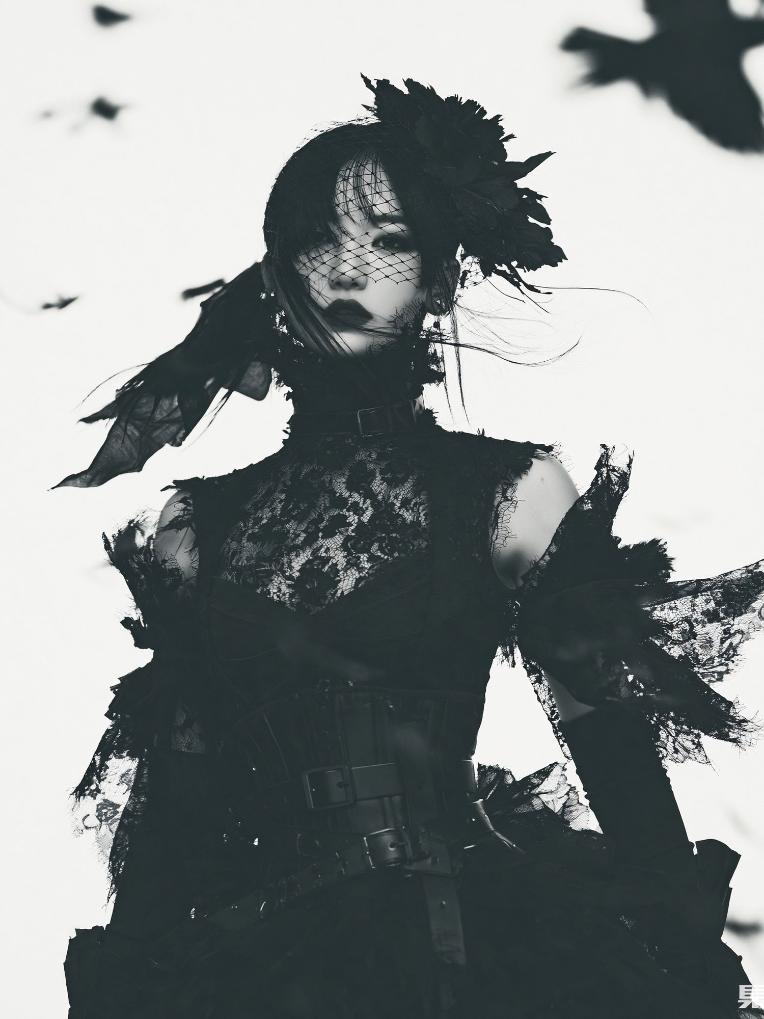 Gothic Fashion Portrait Poster. poster — photography art