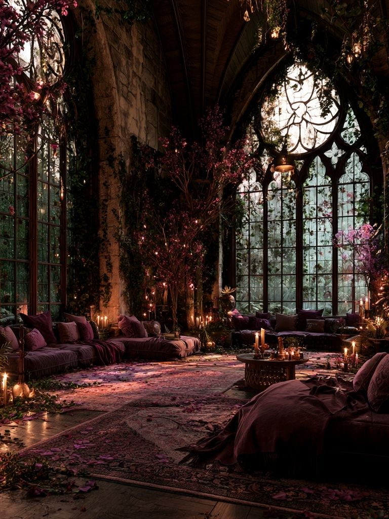 Enchanted Gothic Conservatory Poster. poster detail