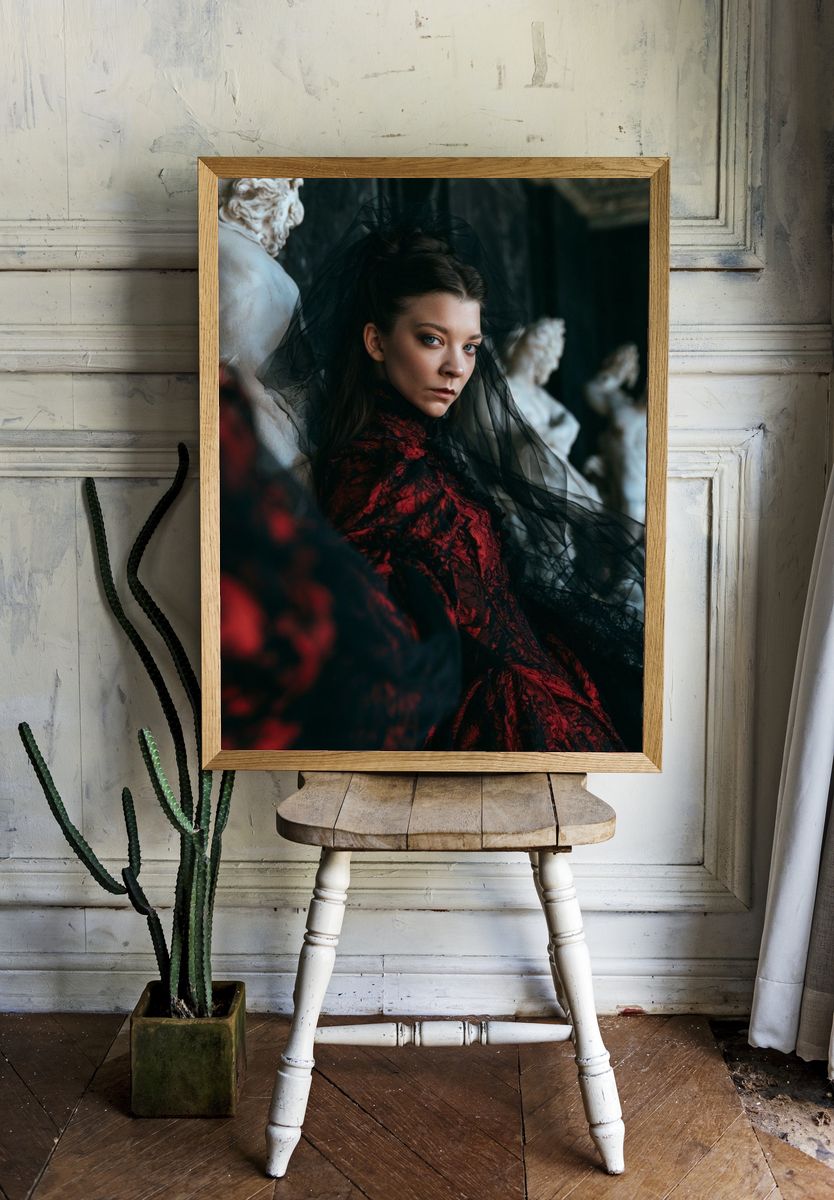 Gothic Portrait Photography Poster. room preview