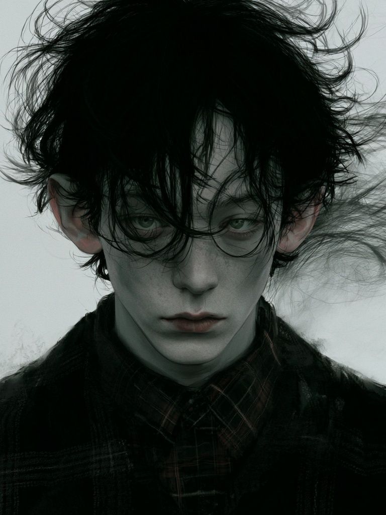 Gothic Portrait Photography Poster. poster — photography art