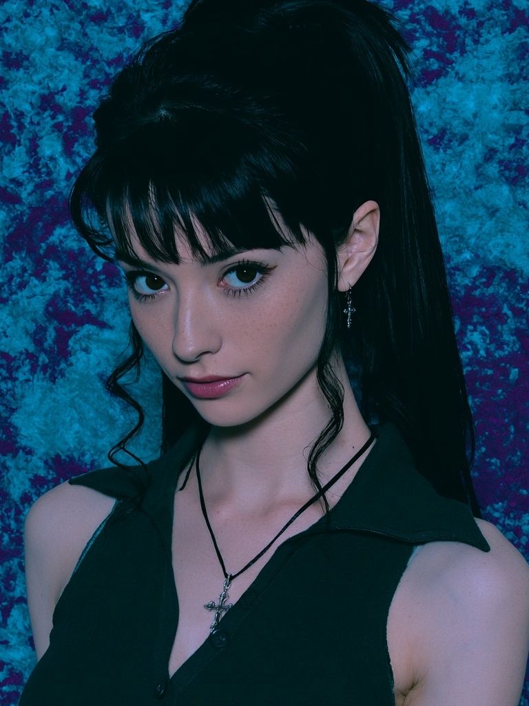Gothic Portrait Photography Poster. poster detail