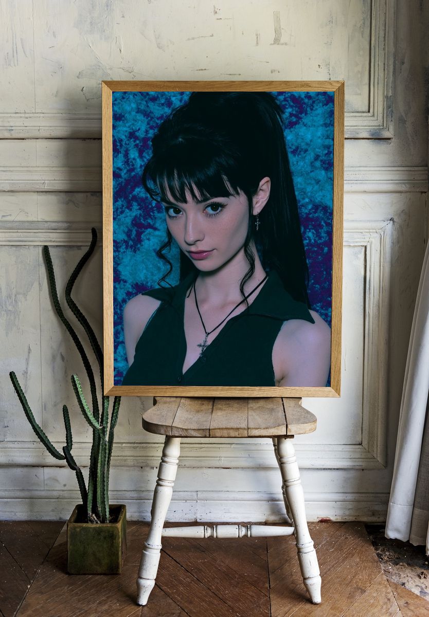 Gothic Portrait Photography Poster. room preview