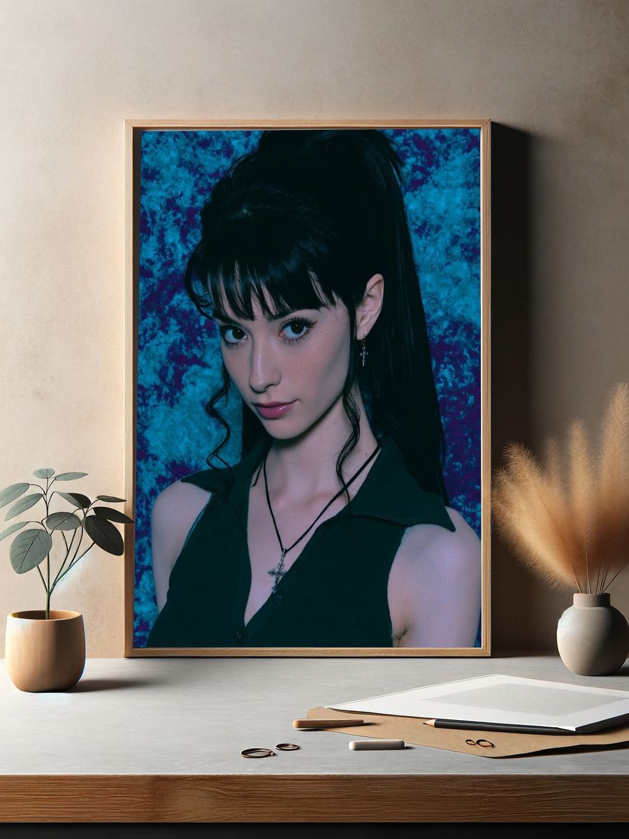 Gothic Portrait Photography Poster. — room view 2