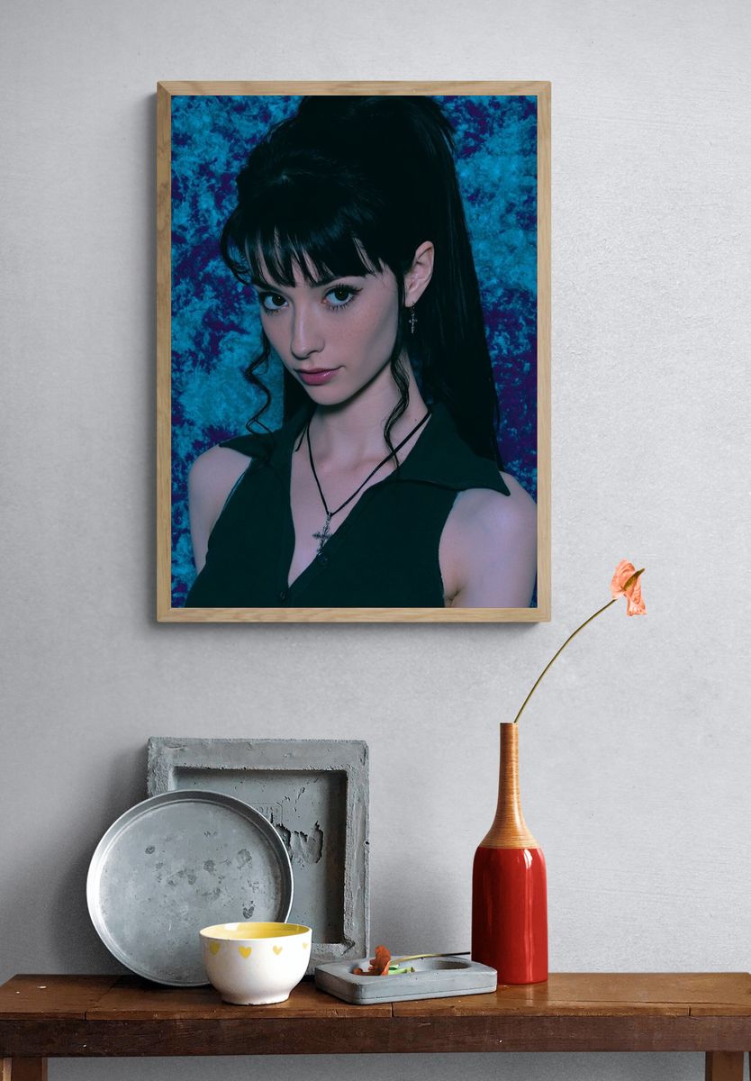 Gothic Portrait Photography Poster. — room view 3