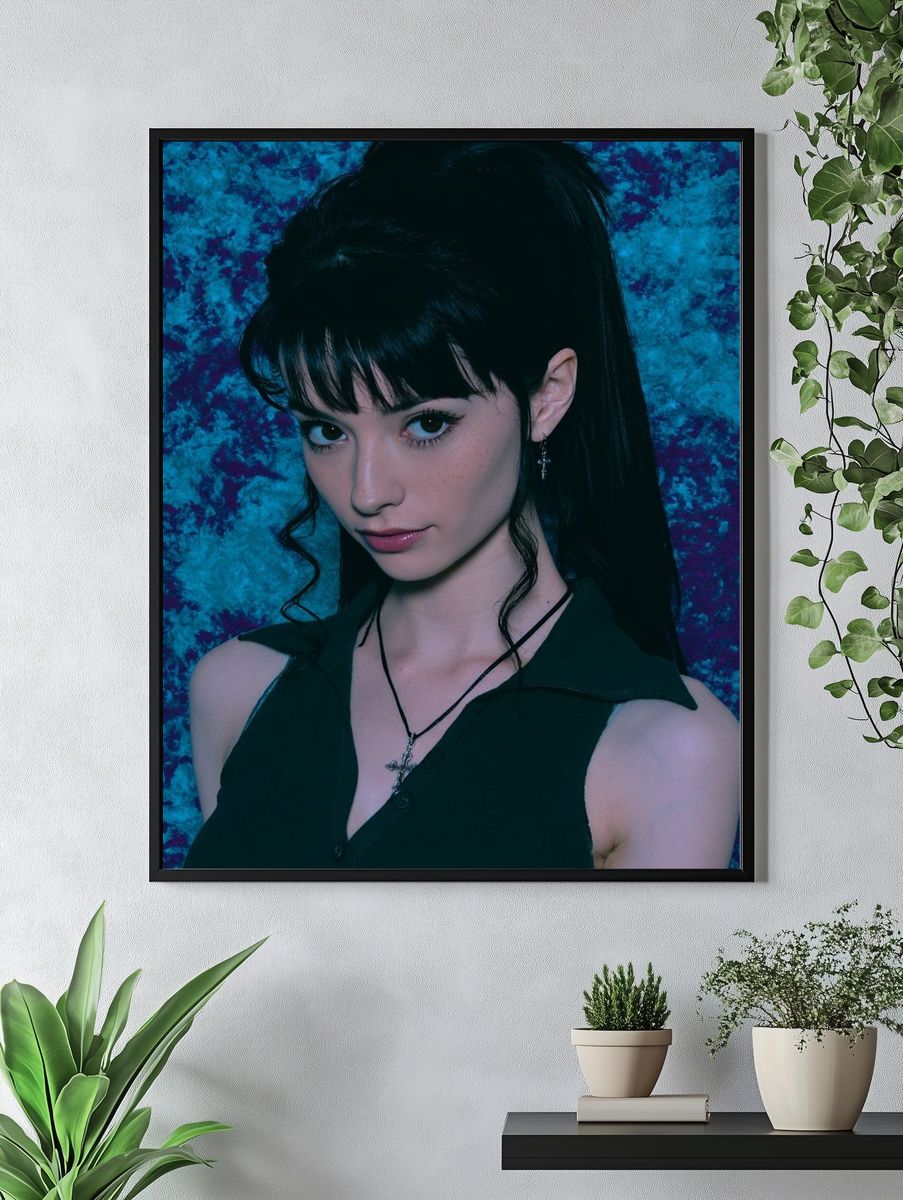 Gothic Portrait Photography Poster. — room view 4