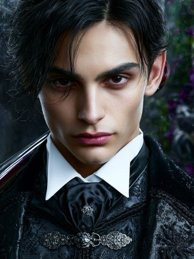 Gothic Portrait Photography Poster.