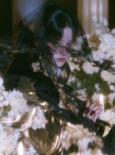 Gothic Portrait Photography Poster.