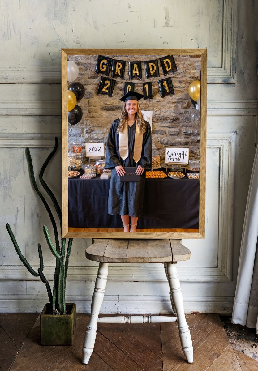 Graduation Celebration Photography Poster. — room view 1
