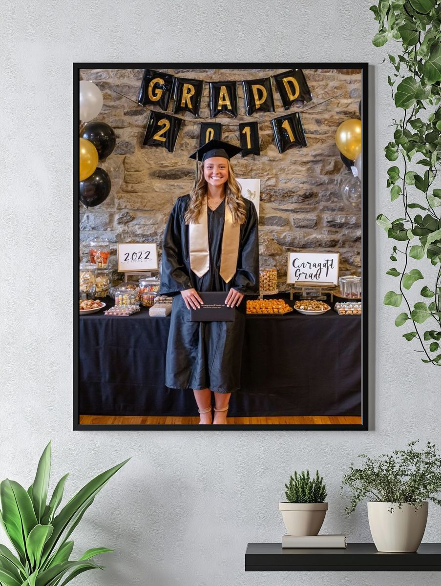 Graduation Celebration Photography Poster. — room view 4